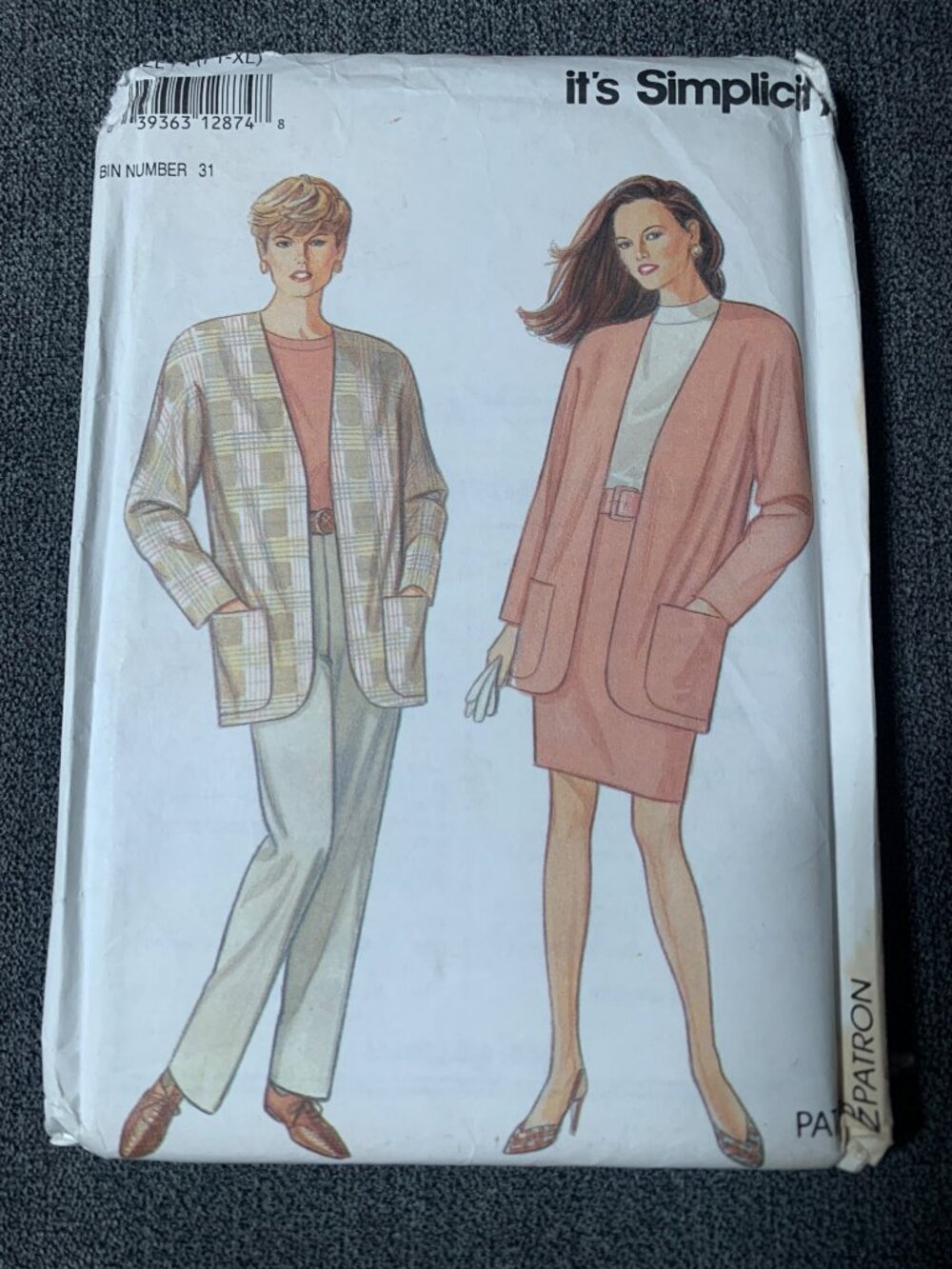 Simplicity Jacket Coat Skirt Pant Sewing Pattern Size 6 8 10 12 14 16 18 20 22 2